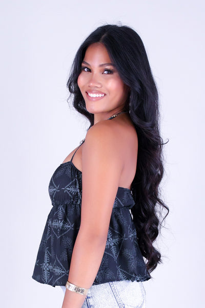 ULU QUILT HALTER TOP