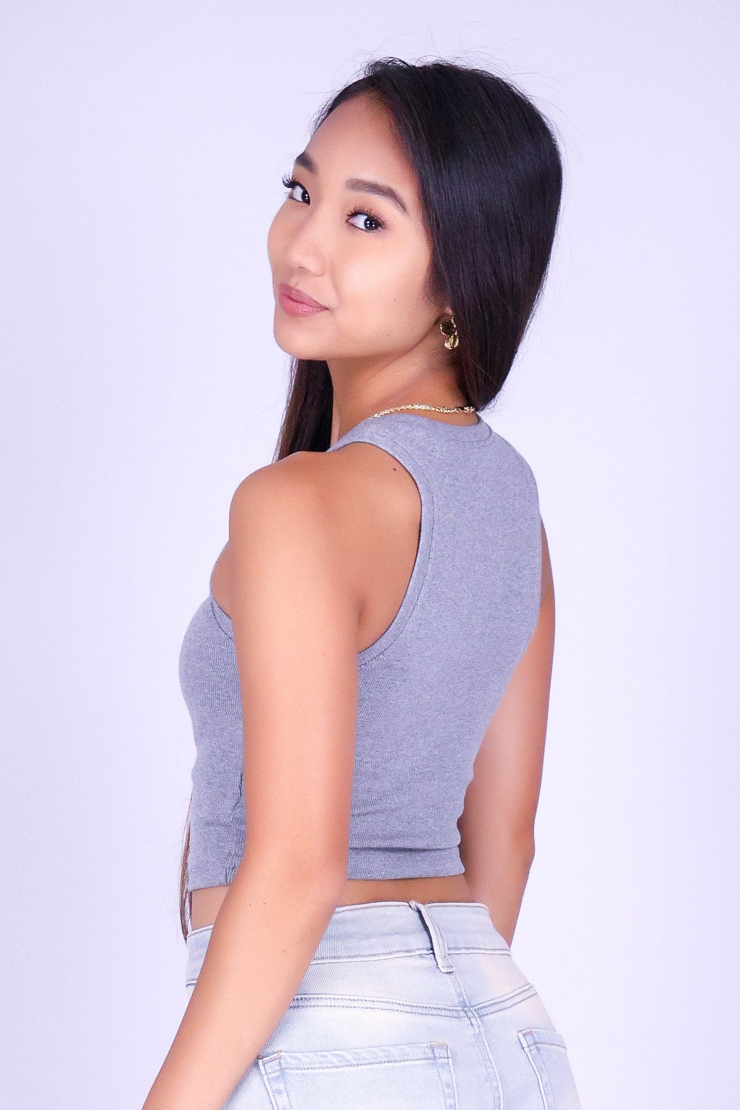 LOWKEY FIT CROP TANK