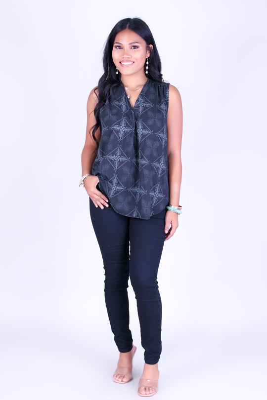 ULU QUILT TANK BLOUSE