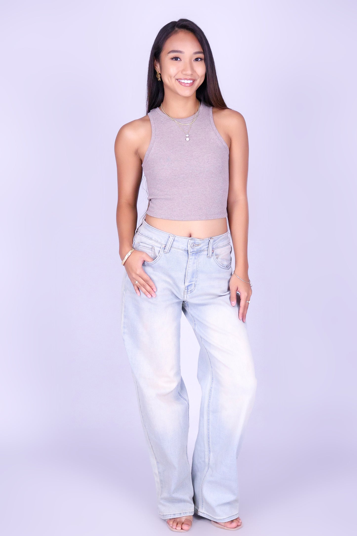 LOWKEY FIT CROP TANK