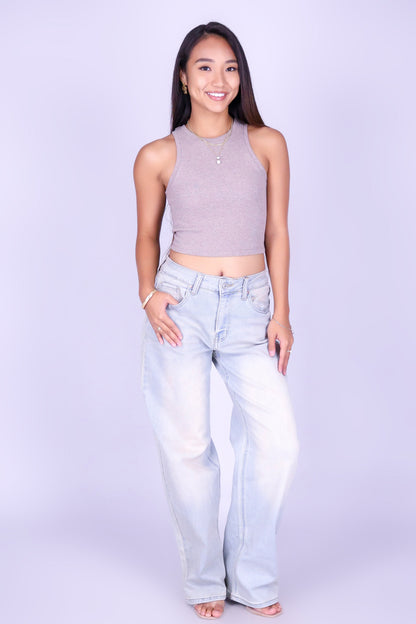 LOWKEY FIT CROP TANK