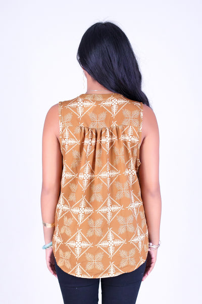 ULU QUILT TANK BLOUSE