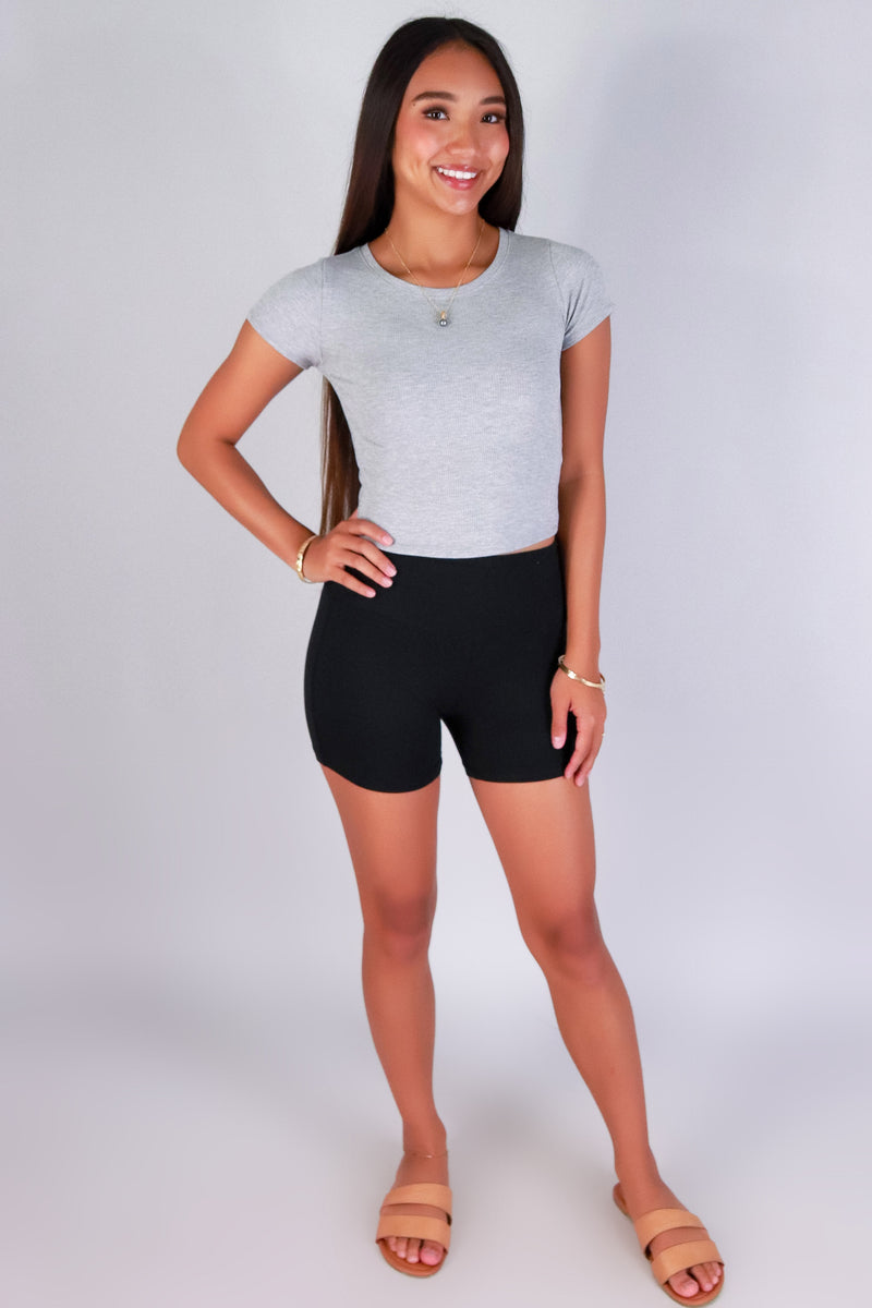 Jeans Warehouse Hawaii - BIKE SHORTS - SMOOTH BABE BIKE SHORTS | By ZENANA (KC EXCLUSIVE,INC