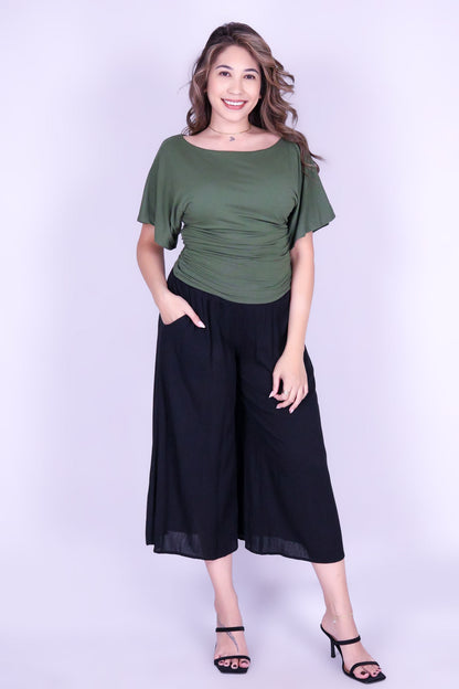 ELEVATED EASE DOLMAN TOP