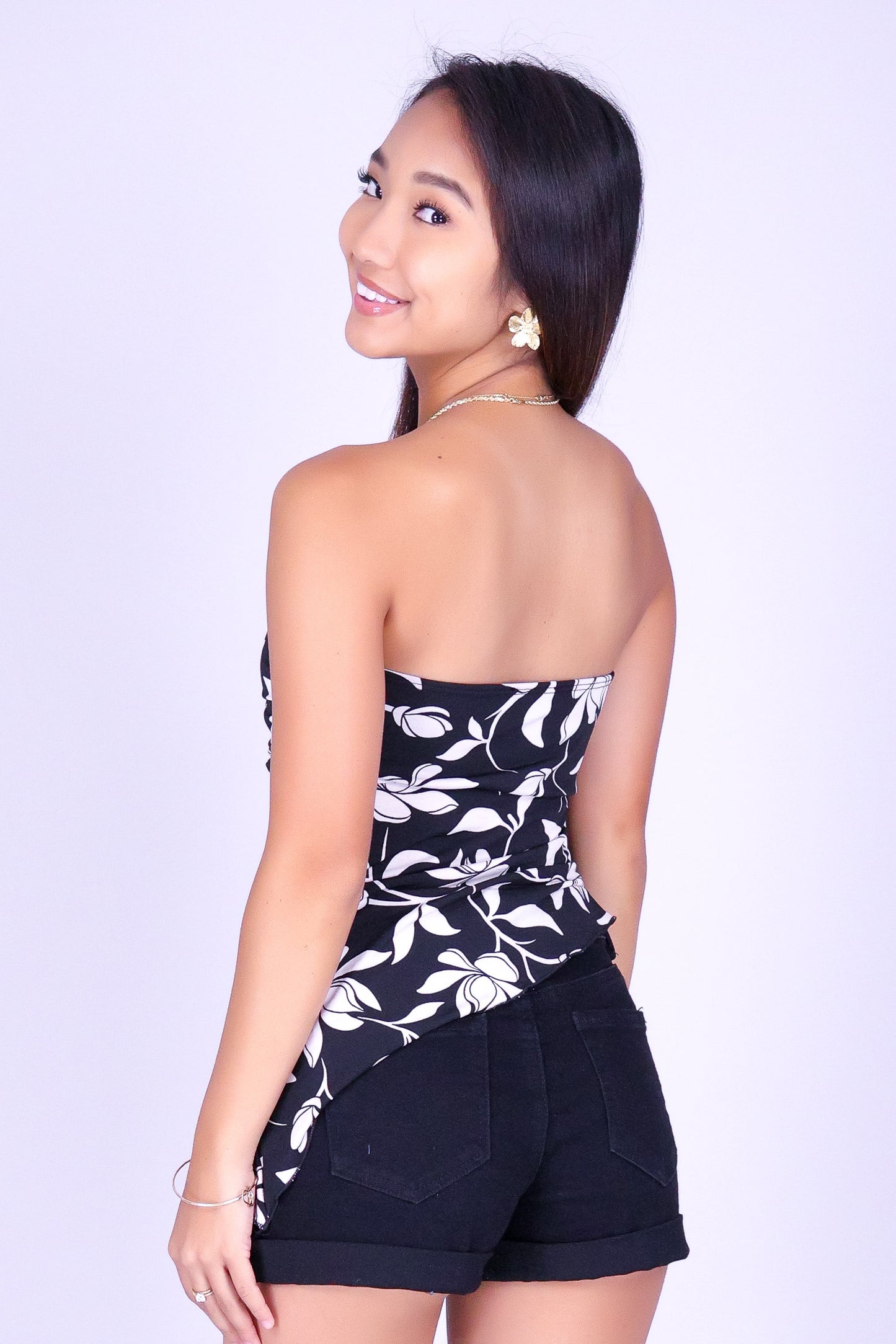 GARDEN BLOOM TUBE TOP