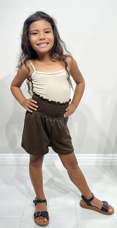 Jeans Warehouse Hawaii - NON DENIM SHORTS 2T-4T - TALK ABOUT IT SHORTS | KIDS SIZE 2T-4T | By LUZ