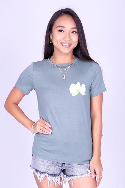ORCHID CROWN TEE
