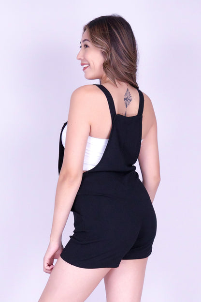 FLIRTY DAY OVERALL ROMPER