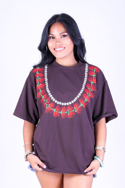 OHIA LEHUA PIKAKE OVERSIZED TEE