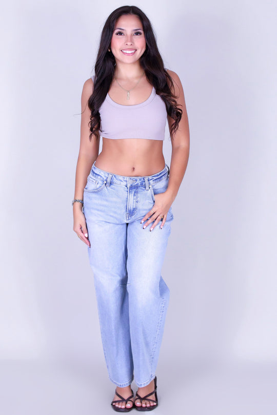 MIXED EMOTIONS BARREL JEANS