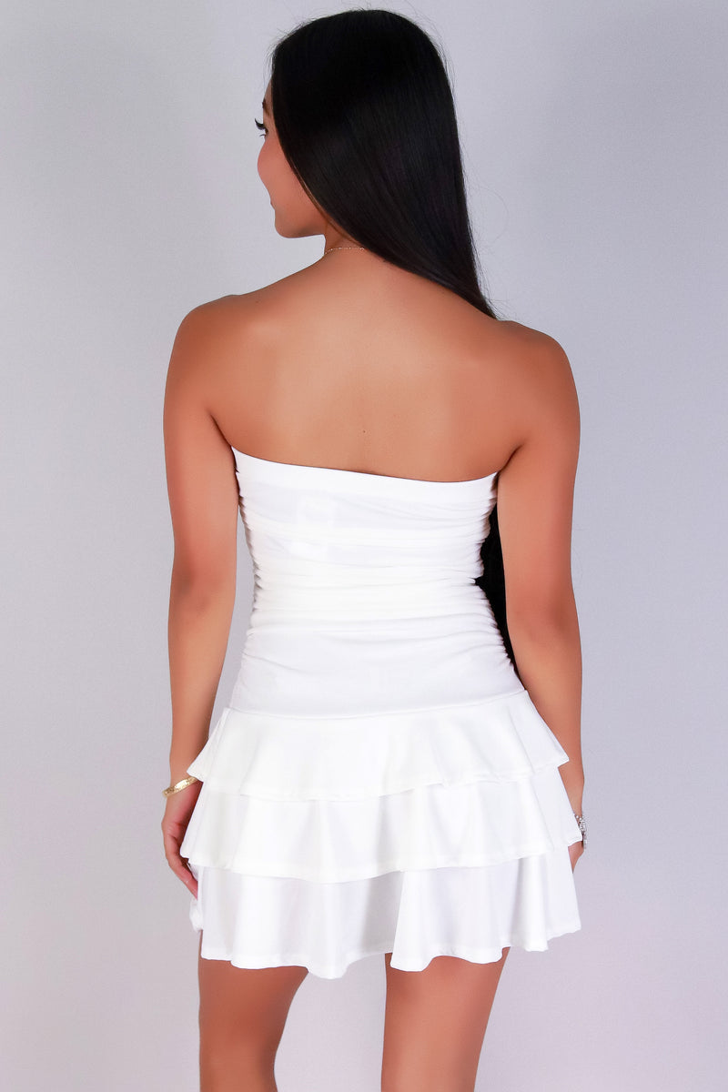 Jeans Warehouse Hawaii - TUBE LONG SOLID DRESSES - PRETTY PRIVILEGE TUBE DRESS | By PAPERMOON/ B_ENVIED