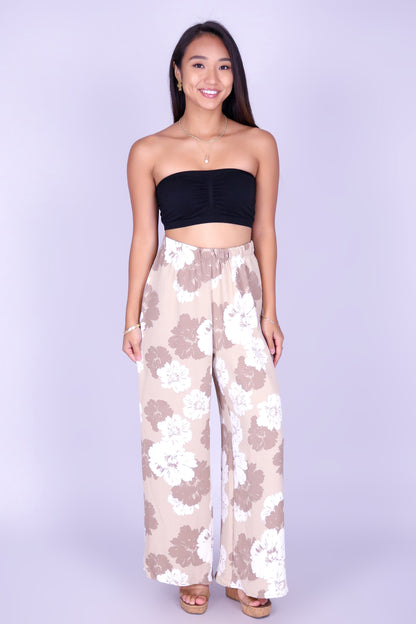 FLORAL VEIL PANTS
