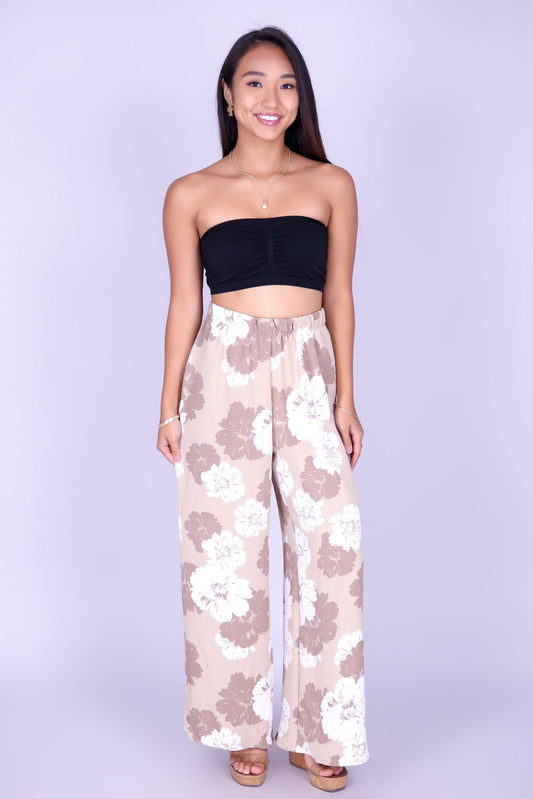 FLORAL VEIL PANTS