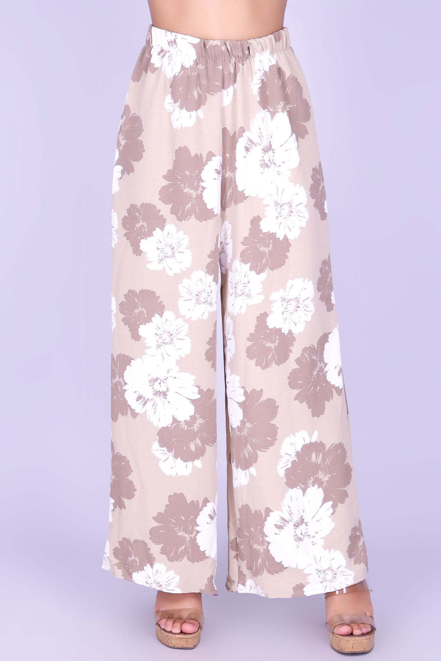 FLORAL VEIL PANTS