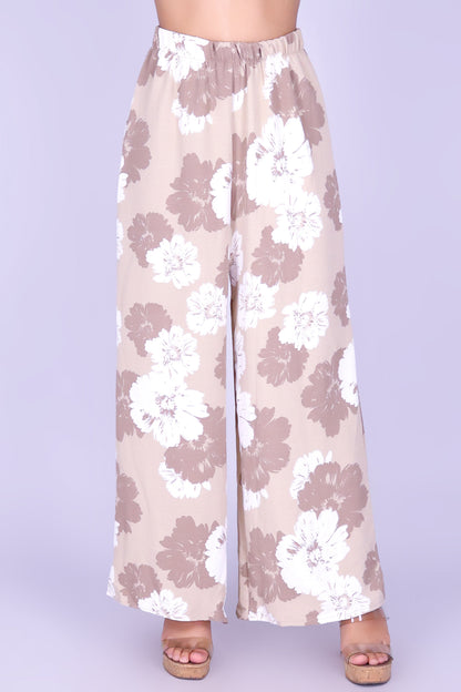 FLORAL VEIL PANTS