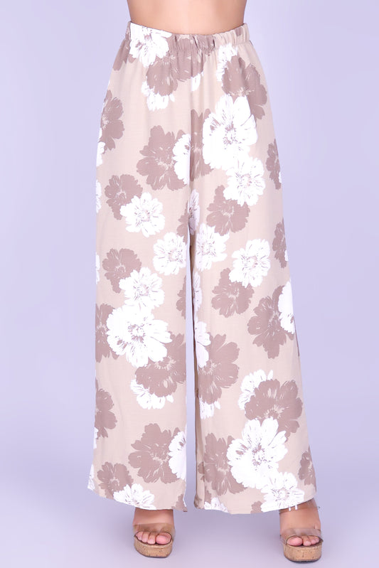 FLORAL VEIL PANTS