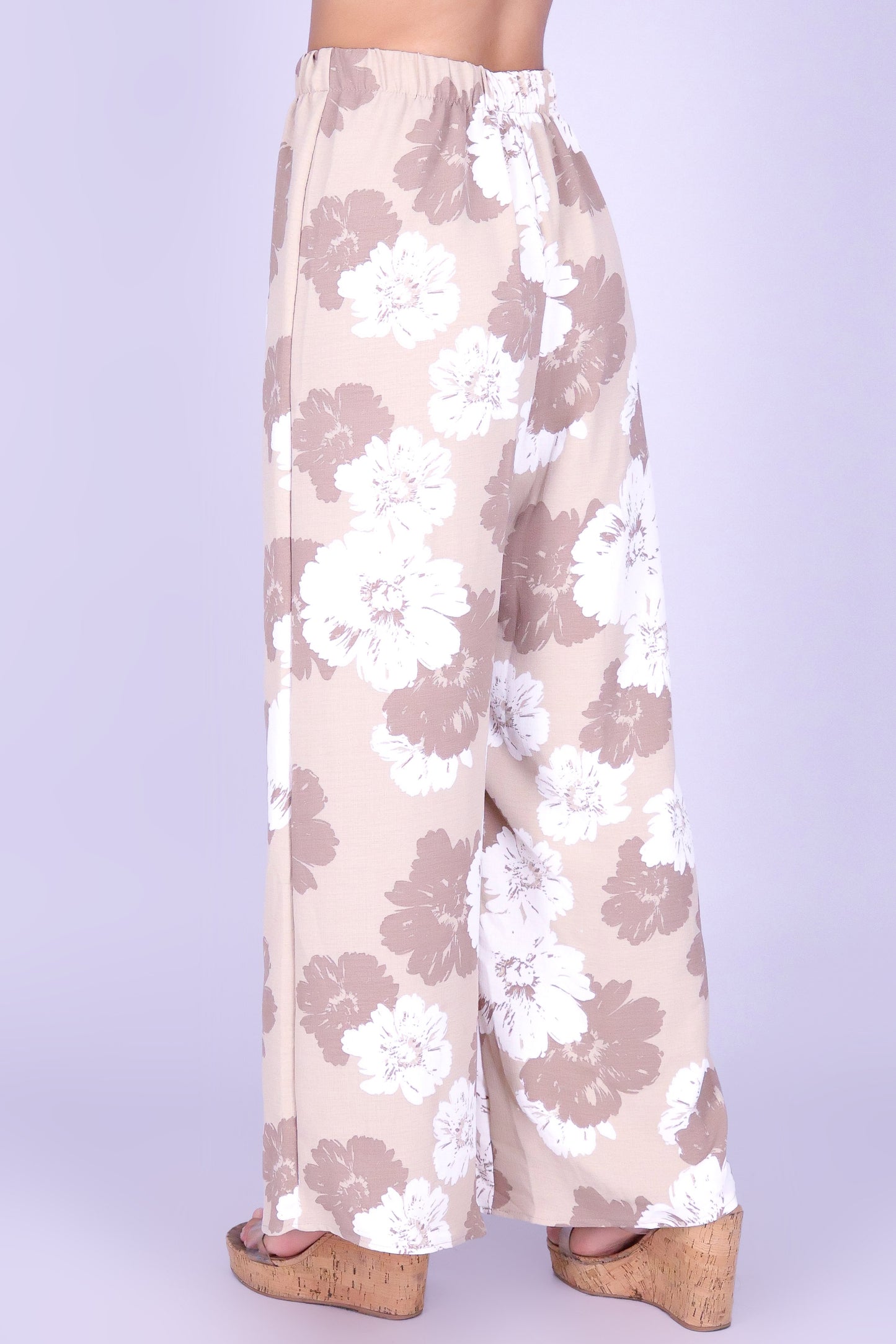 FLORAL VEIL PANTS