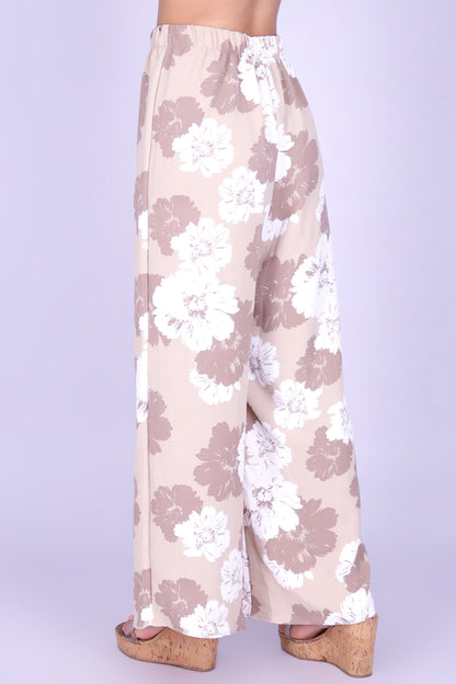 FLORAL VEIL PANTS