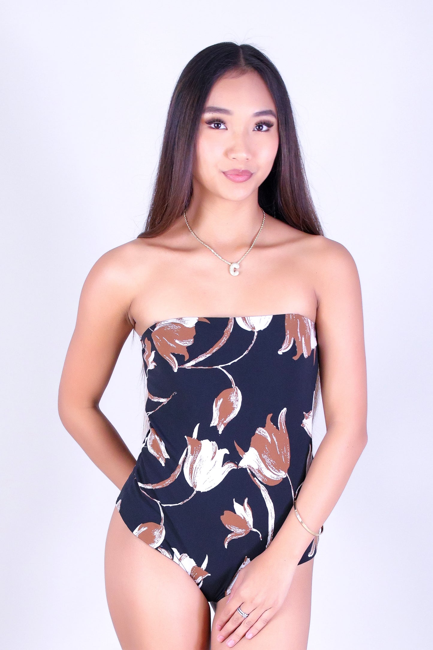PETAL TOUCH TUBE BODYSUIT