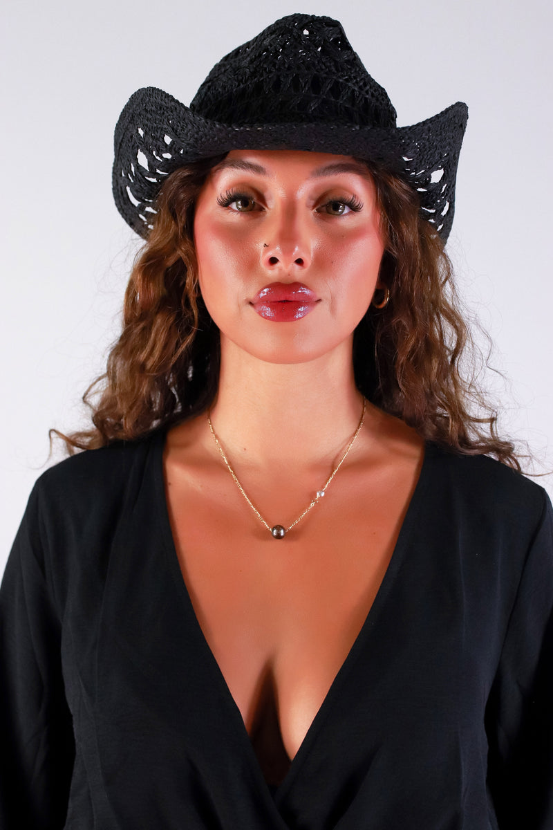 Jeans Warehouse Hawaii - COWBOY/NOVELTY HATS - DESERT ROSE COWBOY HAT | By ILLUMA FASH/GUARANTEE