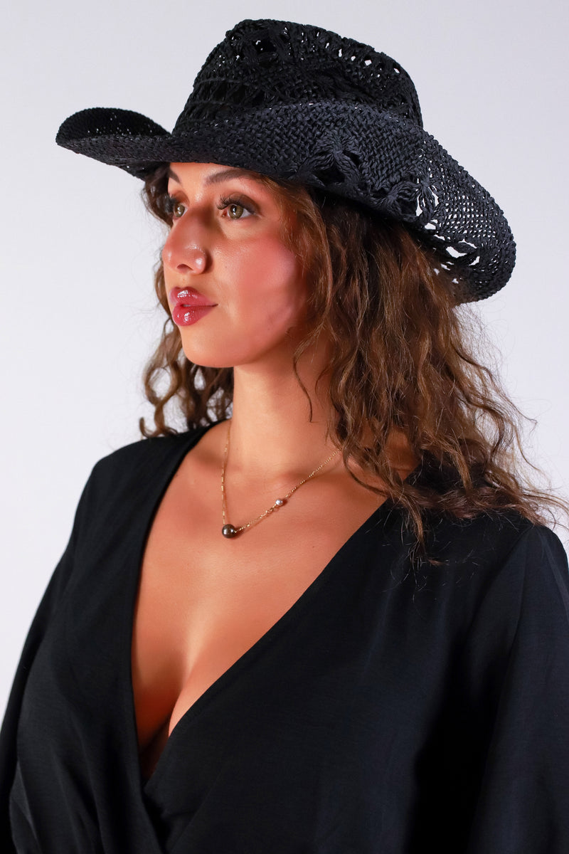 Jeans Warehouse Hawaii - COWBOY/NOVELTY HATS - DESERT ROSE COWBOY HAT | By ILLUMA FASH/GUARANTEE