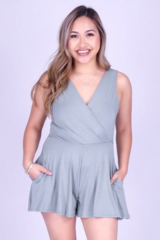 ALL DAY CHIC ROMPER
