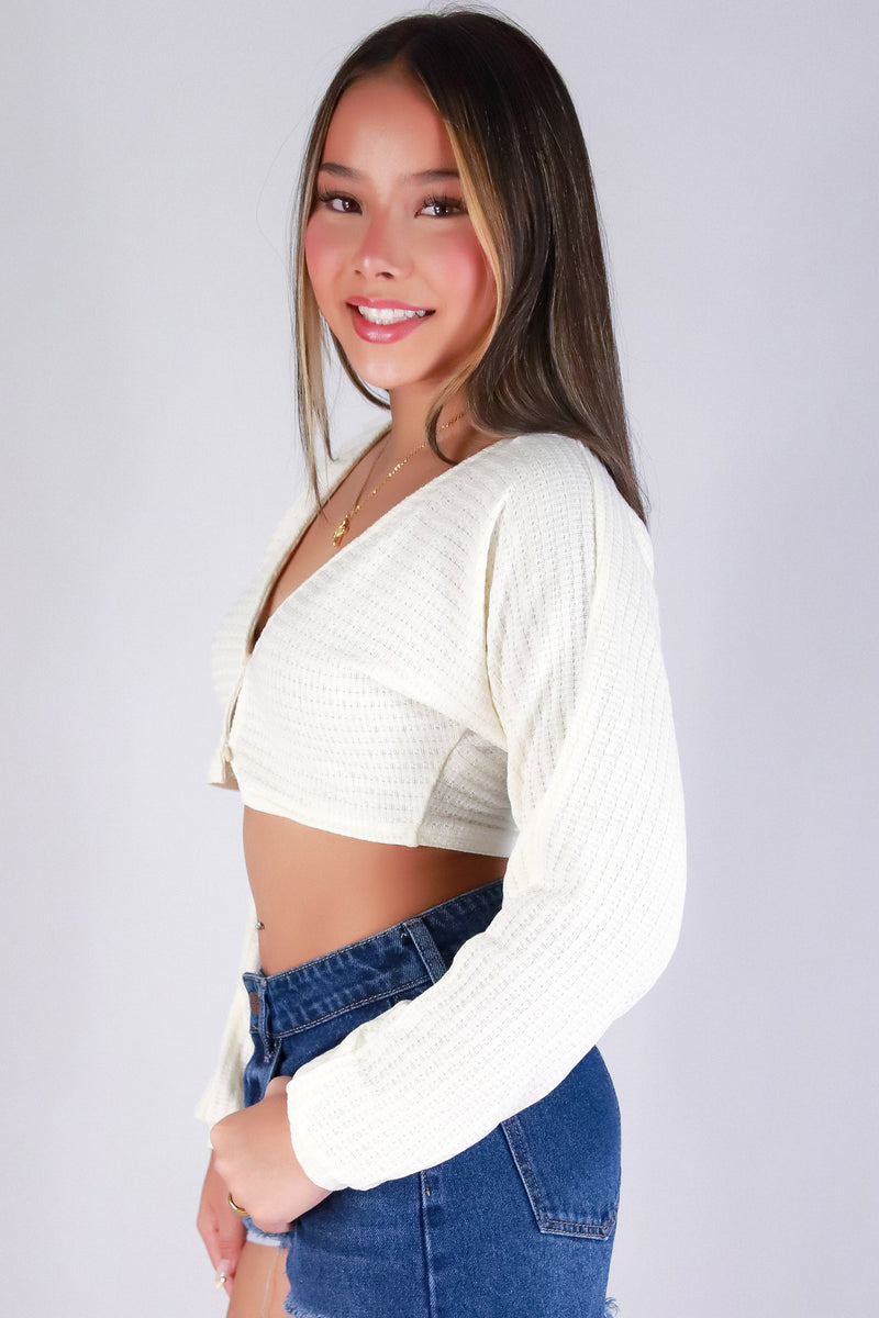 Jeans Warehouse Hawaii - LS SHRUGS/CARDIGANS - COZY BABE CARDIGAN | By PAPERMOON/ B_ENVIED