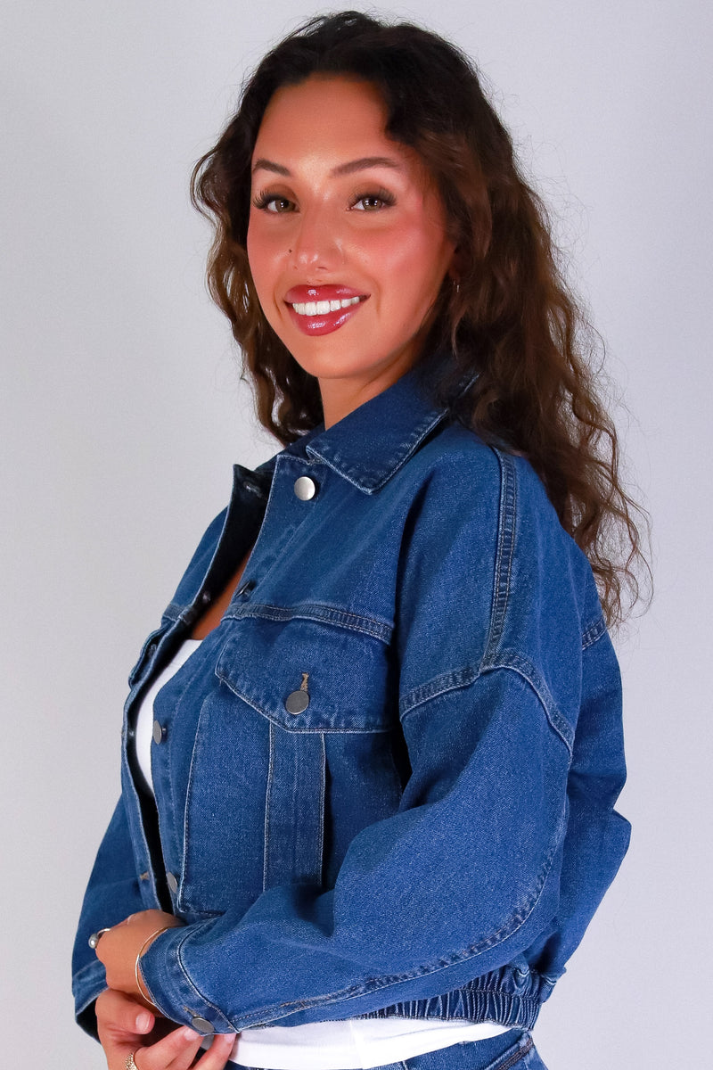 Jeans Warehouse Hawaii - DENIM JACKETS - HEARTTHROB DENIM JACKET | By CHOCOLATE USA