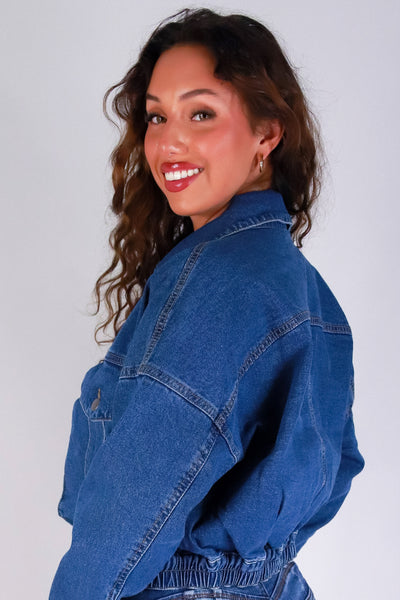 Jeans Warehouse Hawaii - DENIM JACKETS - HEARTTHROB DENIM JACKET | By CHOCOLATE USA