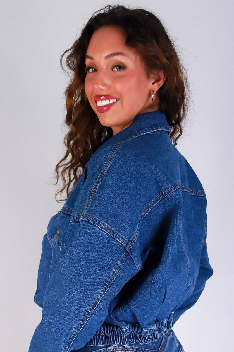 Jeans Warehouse Hawaii - DENIM JACKETS - HEARTTHROB DENIM JACKET | By CHOCOLATE USA