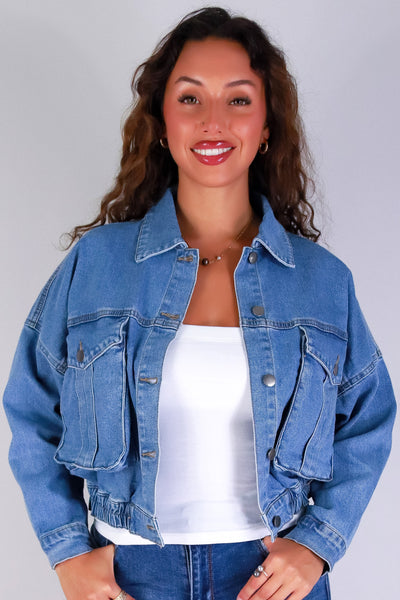 Jeans Warehouse Hawaii - DENIM JACKETS - HEARTTHROB DENIM JACKET | By CHOCOLATE USA
