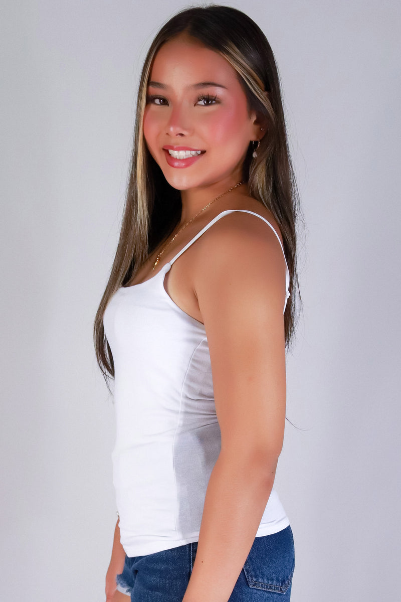 Jeans Warehouse Hawaii - SL CASUAL SOLID - EVERYDAY CAMI | By CRESCITA APPAREL/SHINE I