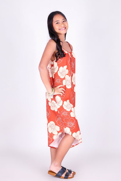 HAU FLOWER NO WAIST JUMPSUIT | KIDS SIZE 2-16