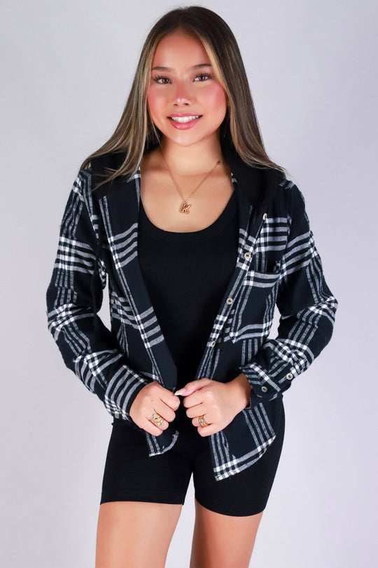 PLAID DAYS TOP