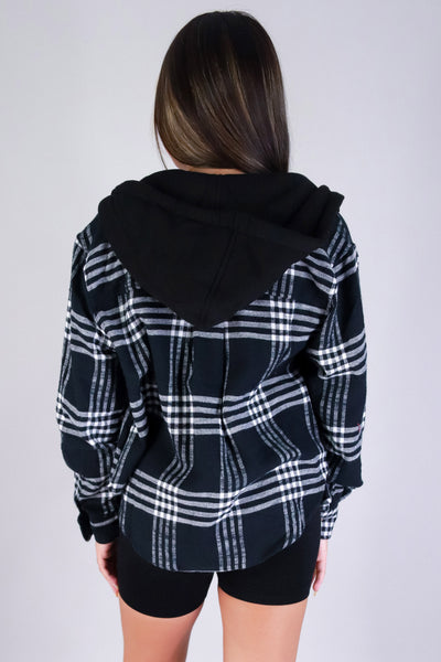 Jeans Warehouse Hawaii - L/S PRINT WOVEN CASUAL TOPS - PLAID DAYS TOP | By STYLE MELODY