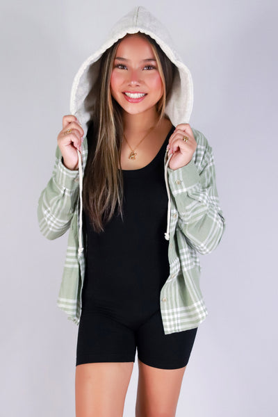 Jeans Warehouse Hawaii - L/S PRINT WOVEN CASUAL TOPS - PLAID DAYS TOP | By STYLE MELODY