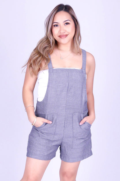 NATRUAL EASE OVERALL ROMPER