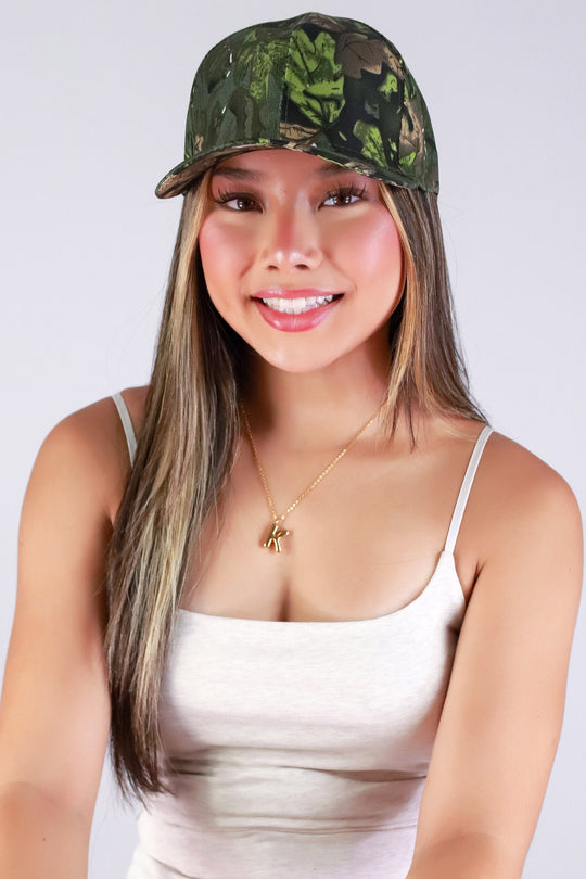 SHADOW BLACK HUNTING CAMO BASEBALL HAT
