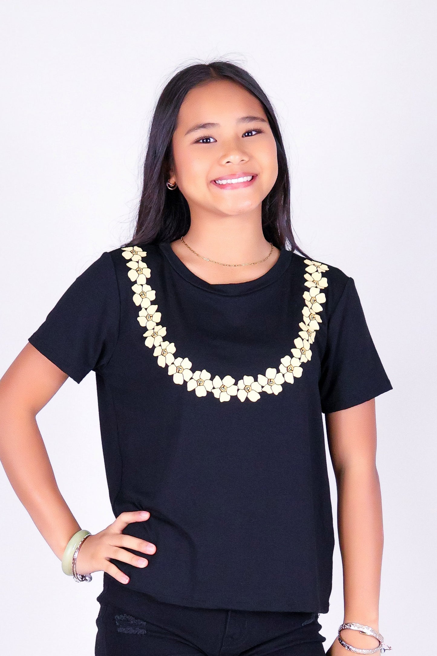 PUAKENIKENI LEI TEE | KIDS SIZE 2-16