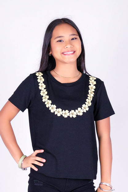 PUAKENIKENI LEI TEE | KIDS SIZE 2-16