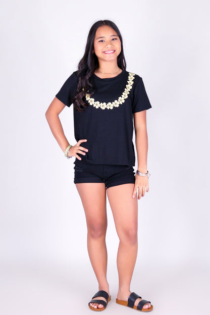 PUAKENIKENI LEI TEE | KIDS SIZE 2-16