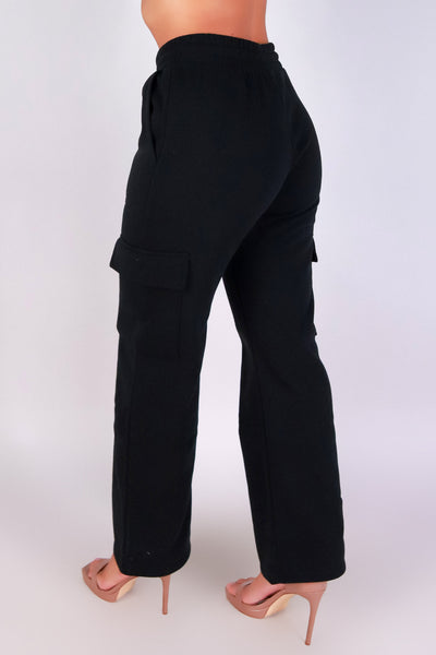 Jeans Warehouse Hawaii - ACTIVE KNIT PANT/CAPRI - STREET HEAT CARGO PANTS | By AMBIANCE APPAREL