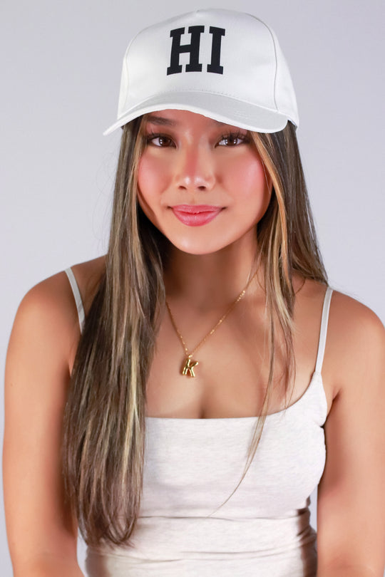 HI BASEBALL CAP