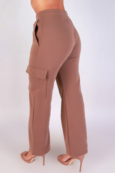 Jeans Warehouse Hawaii - ACTIVE KNIT PANT/CAPRI - STREET HEAT CARGO PANTS | By AMBIANCE APPAREL