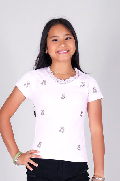 HONEY BEAR TOP | KIDS SIZE 2-16