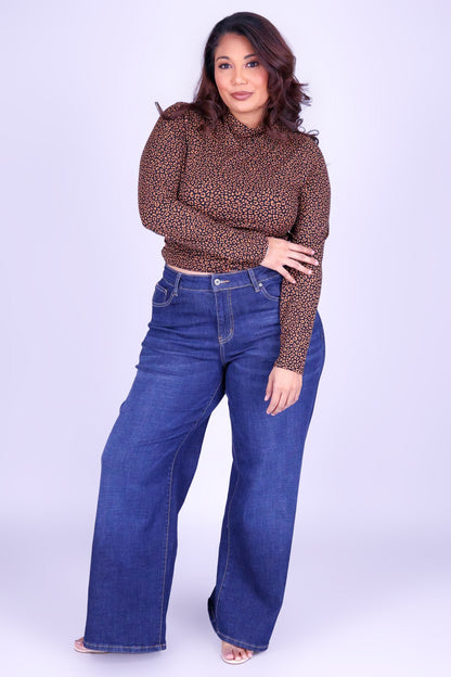 GO WILD LONG SLEEVE TOP