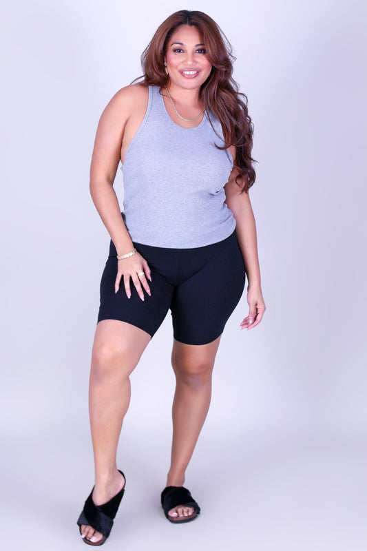 COZY BIKER BABE SHORTS