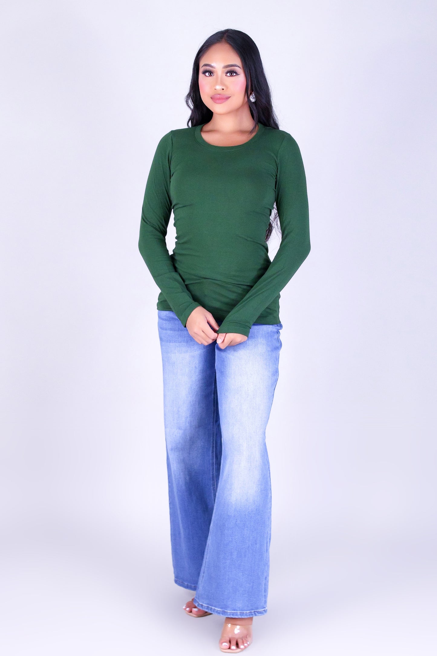 JUST A CUTIE LONG SLEEVE TOP
