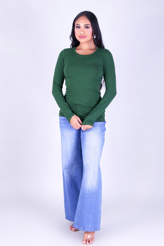 JUST A CUTIE LONG SLEEVE TOP