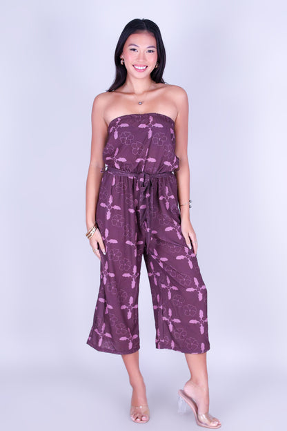 ULUA QUILT TUBE JUMPSUIT